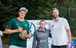 Алексей Саврасенко и Иван Нелюбов посетили турнир по баскетболу 3х3
